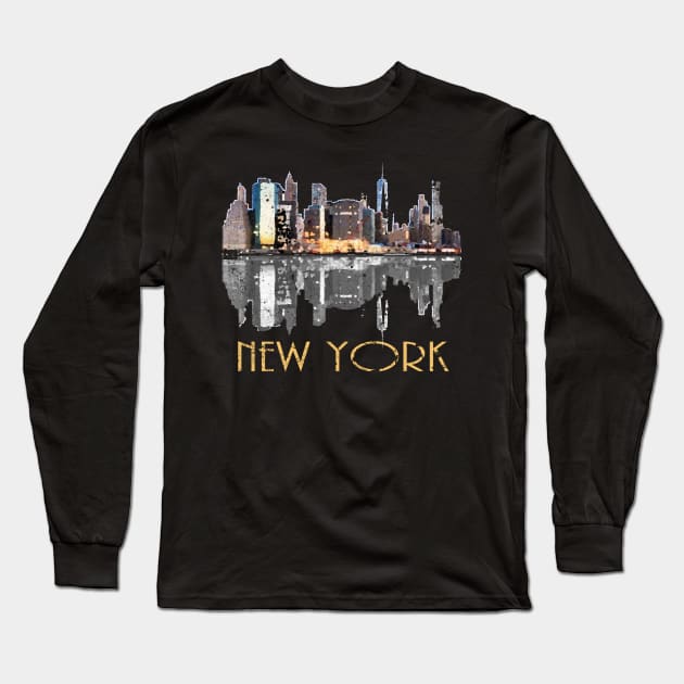 newyork Long Sleeve T-Shirt by LND4design